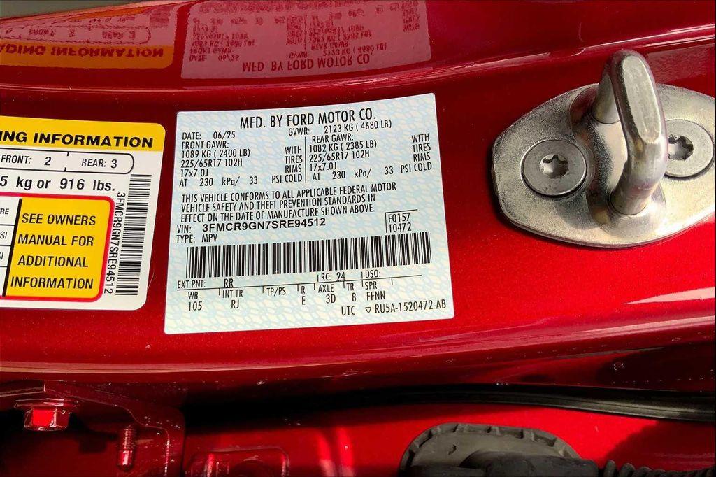 new 2025 Ford Bronco Sport car, priced at $33,670