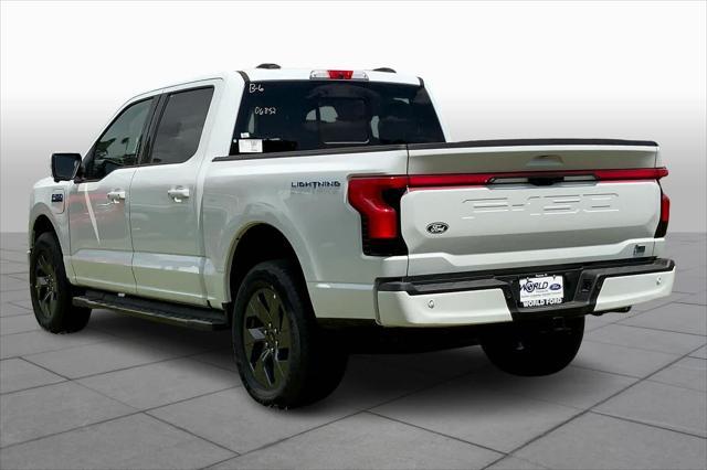 new 2025 Ford F-150 Lightning car, priced at $81,660