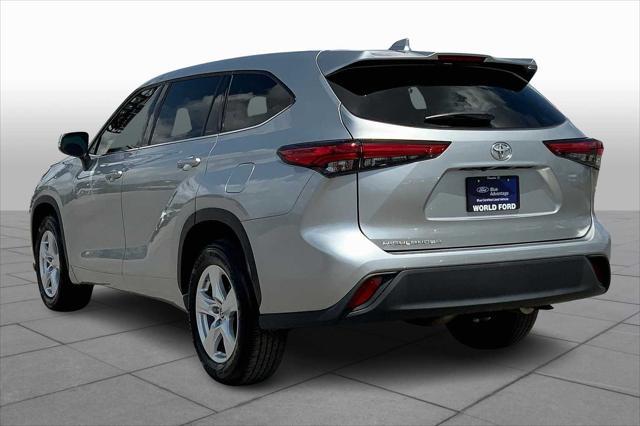 used 2021 Toyota Highlander car, priced at $27,891