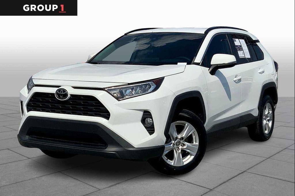 used 2021 Toyota RAV4 car, priced at $20,400
