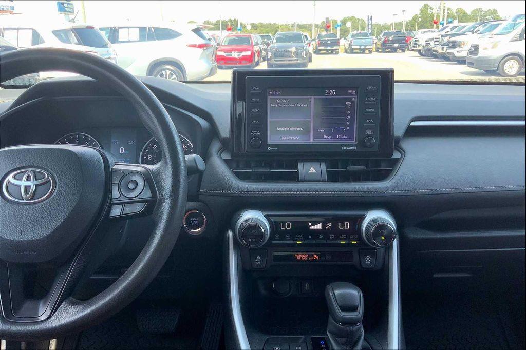 used 2021 Toyota RAV4 car, priced at $20,400