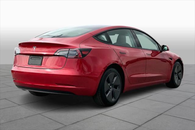 used 2023 Tesla Model 3 car, priced at $27,000