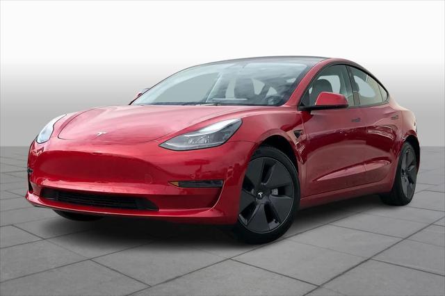 used 2023 Tesla Model 3 car, priced at $27,000