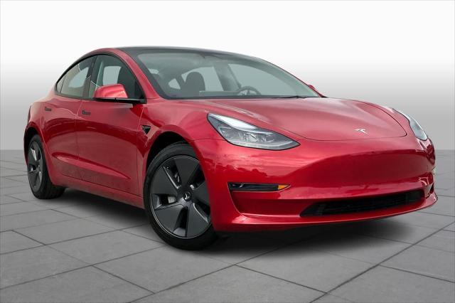 used 2023 Tesla Model 3 car, priced at $27,000