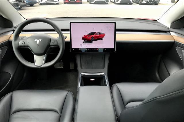 used 2023 Tesla Model 3 car, priced at $27,000