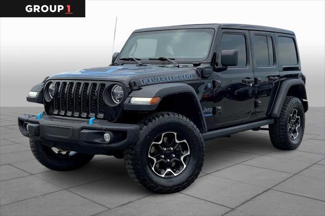 used 2021 Jeep Wrangler Unlimited 4xe car, priced at $33,589