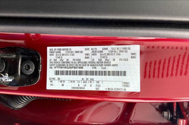 new 2025 Ford F-150 car, priced at $104,685