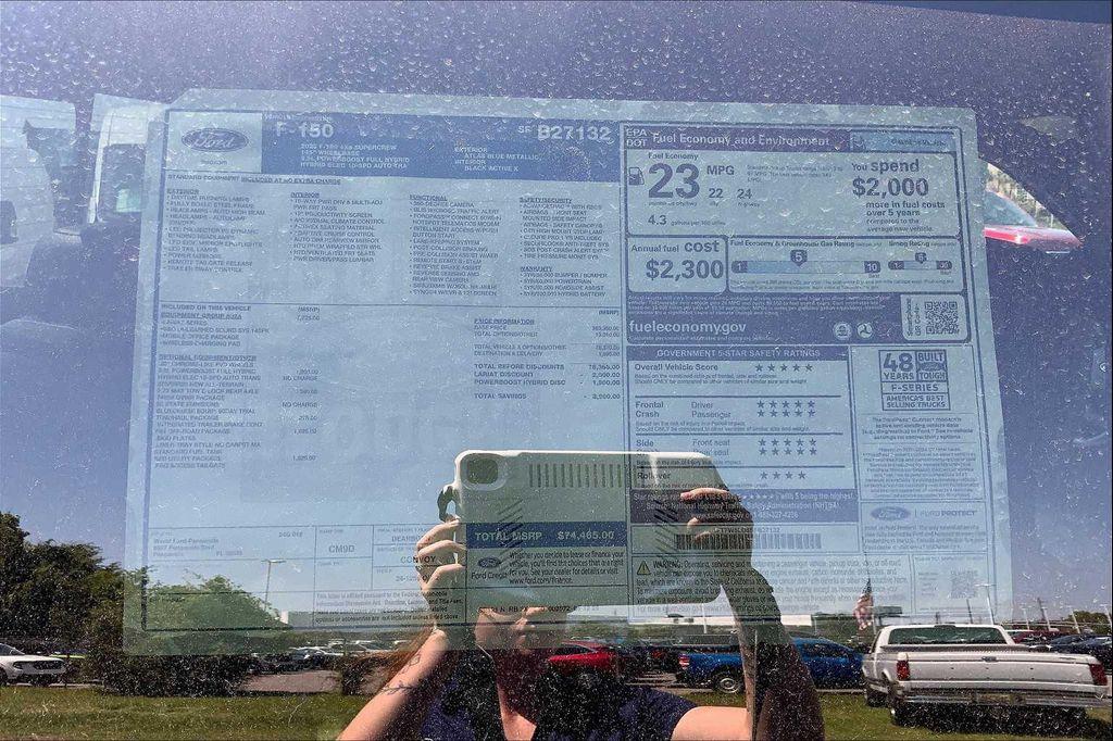 new 2025 Ford F-150 car, priced at $70,138
