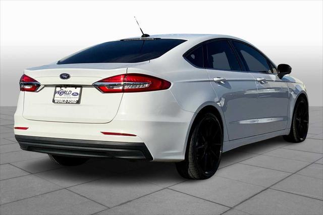 used 2019 Ford Fusion car, priced at $13,500