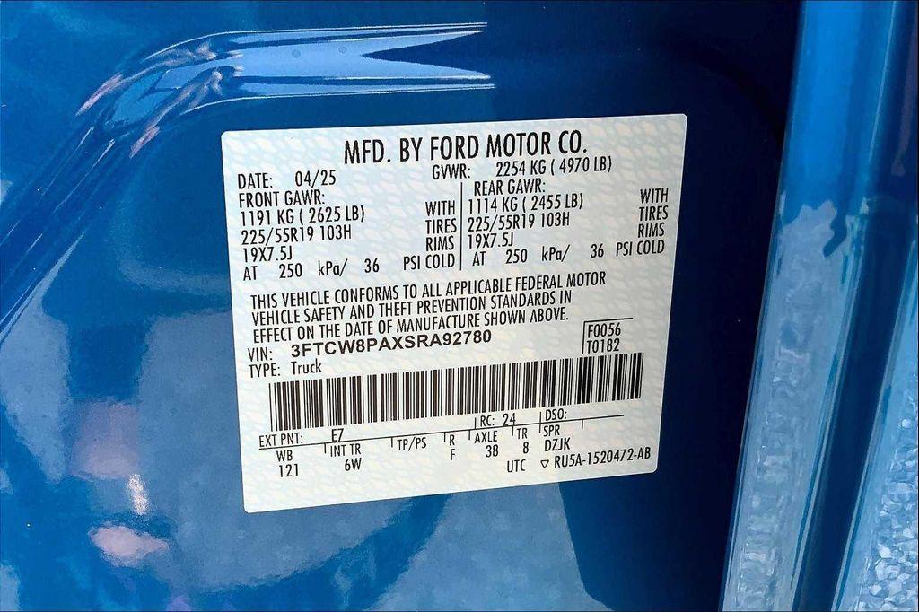 new 2025 Ford Maverick car, priced at $40,525
