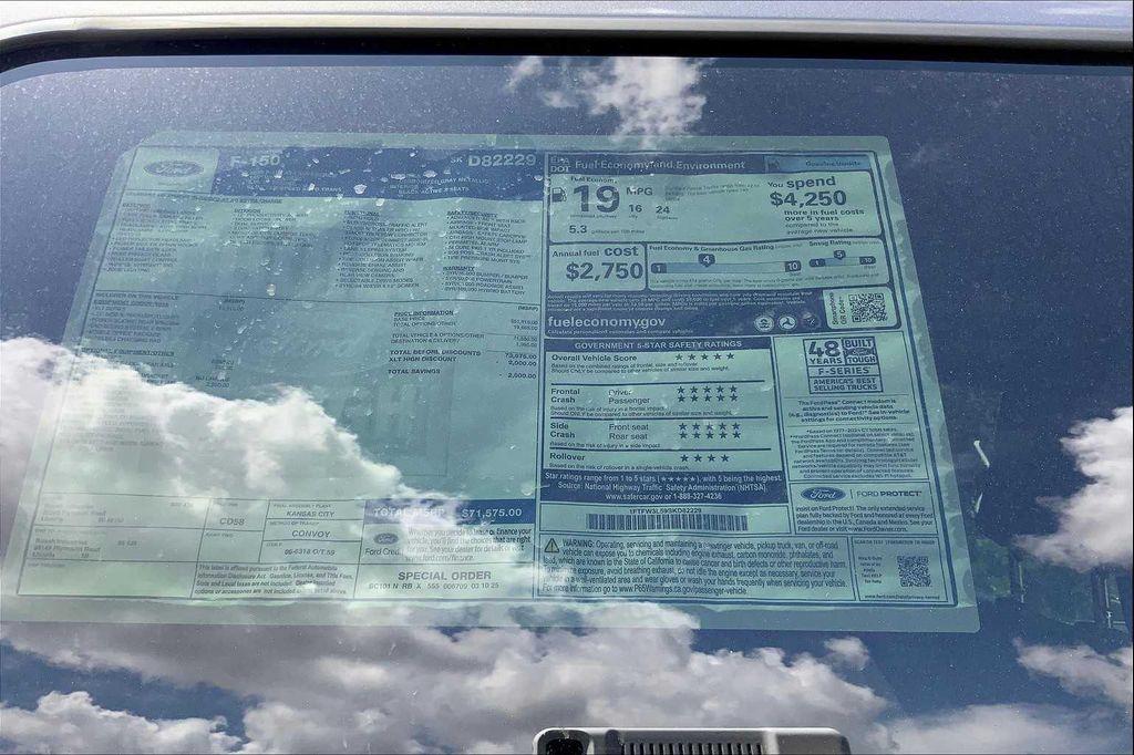 new 2025 Ford F-150 car, priced at $99,540