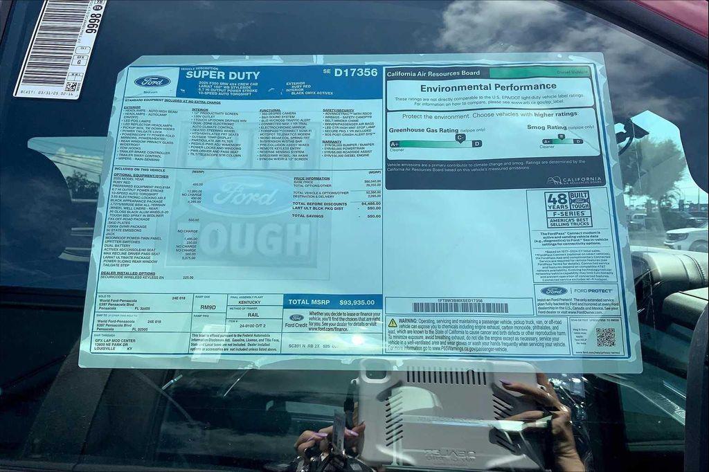 new 2025 Ford F-350 car, priced at $87,948