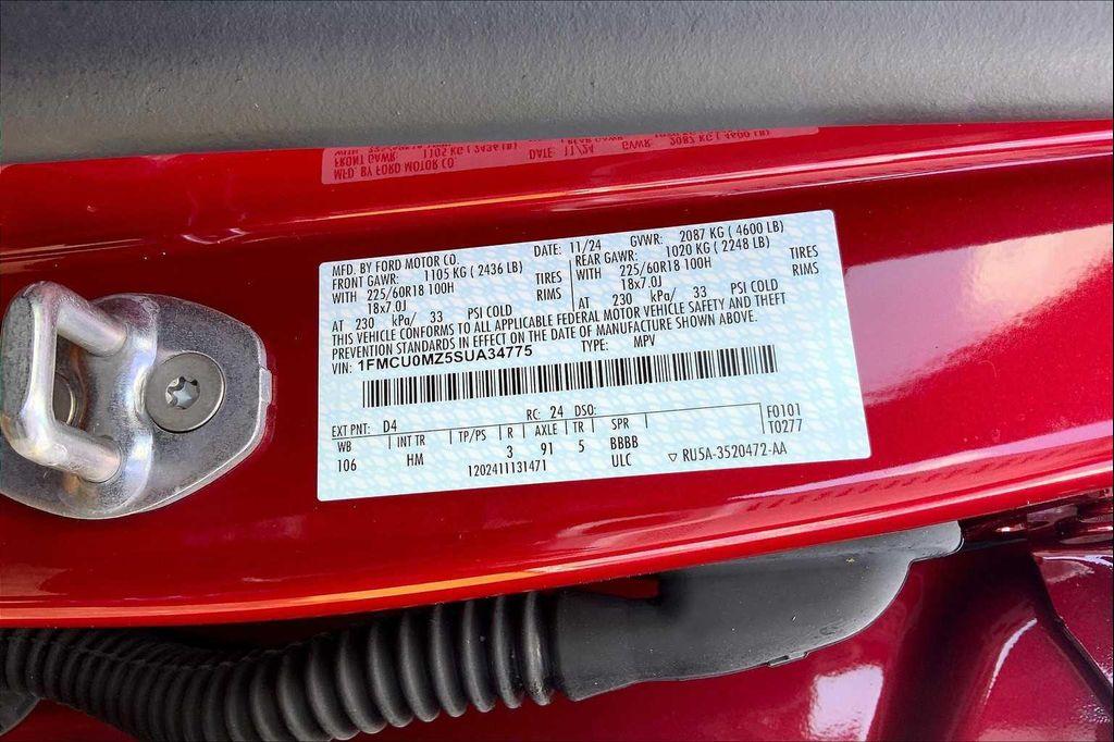 new 2025 Ford Escape car, priced at $32,106