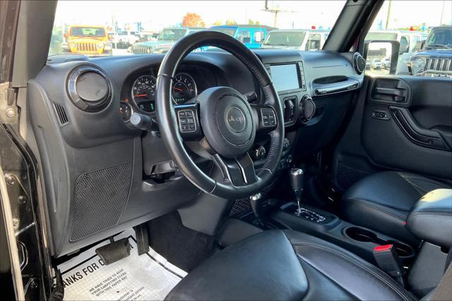 used 2017 Jeep Wrangler Unlimited car, priced at $23,500