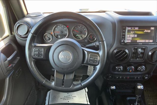 used 2017 Jeep Wrangler Unlimited car, priced at $23,500