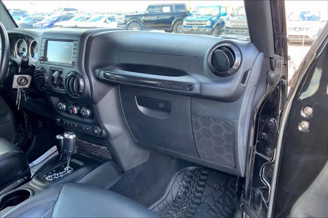 used 2017 Jeep Wrangler Unlimited car, priced at $23,500