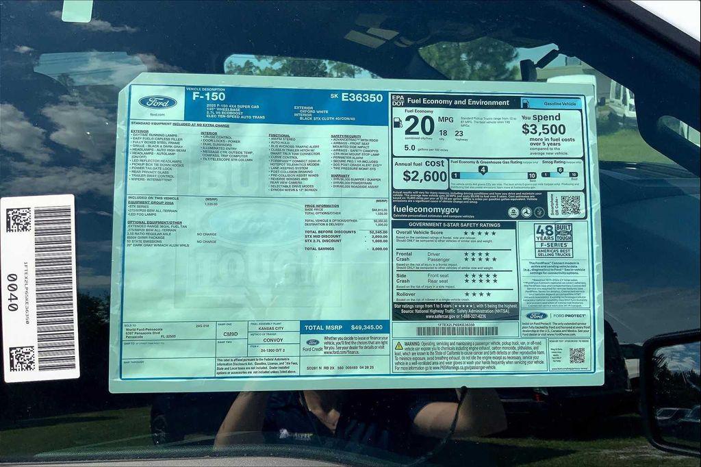 new 2025 Ford F-150 car, priced at $46,406