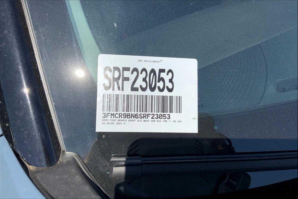 new 2025 Ford Bronco Sport car, priced at $35,627