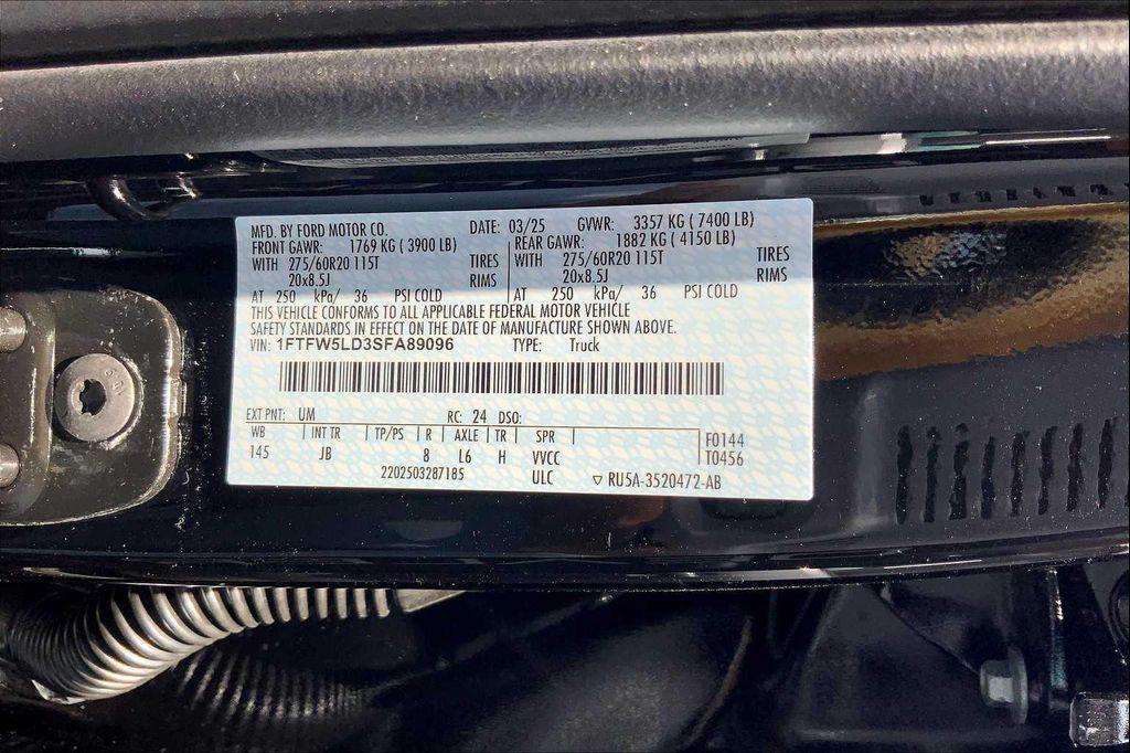 new 2025 Ford F-150 car, priced at $69,867