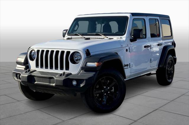 used 2021 Jeep Wrangler Unlimited car, priced at $32,500