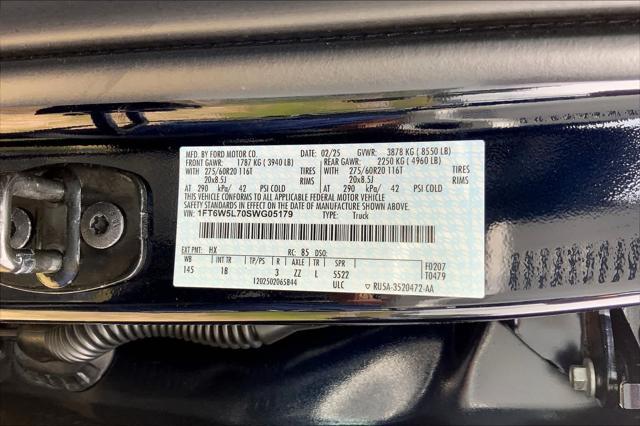 new 2025 Ford F-150 Lightning car, priced at $79,865