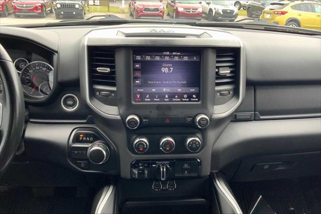 used 2021 Ram 1500 car, priced at $26,900