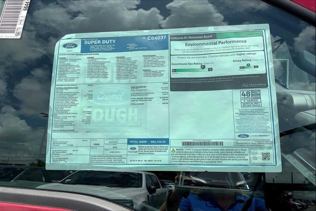 new 2025 Ford F-250 car, priced at $84,958
