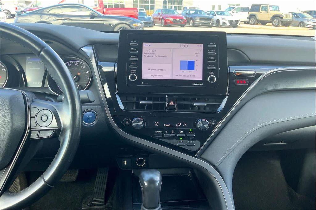 used 2021 Toyota Camry car, priced at $23,500