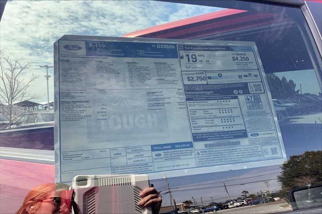 new 2025 Ford F-150 car, priced at $52,520