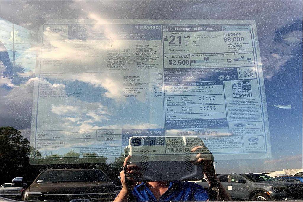 new 2025 Ford F-150 car, priced at $46,203