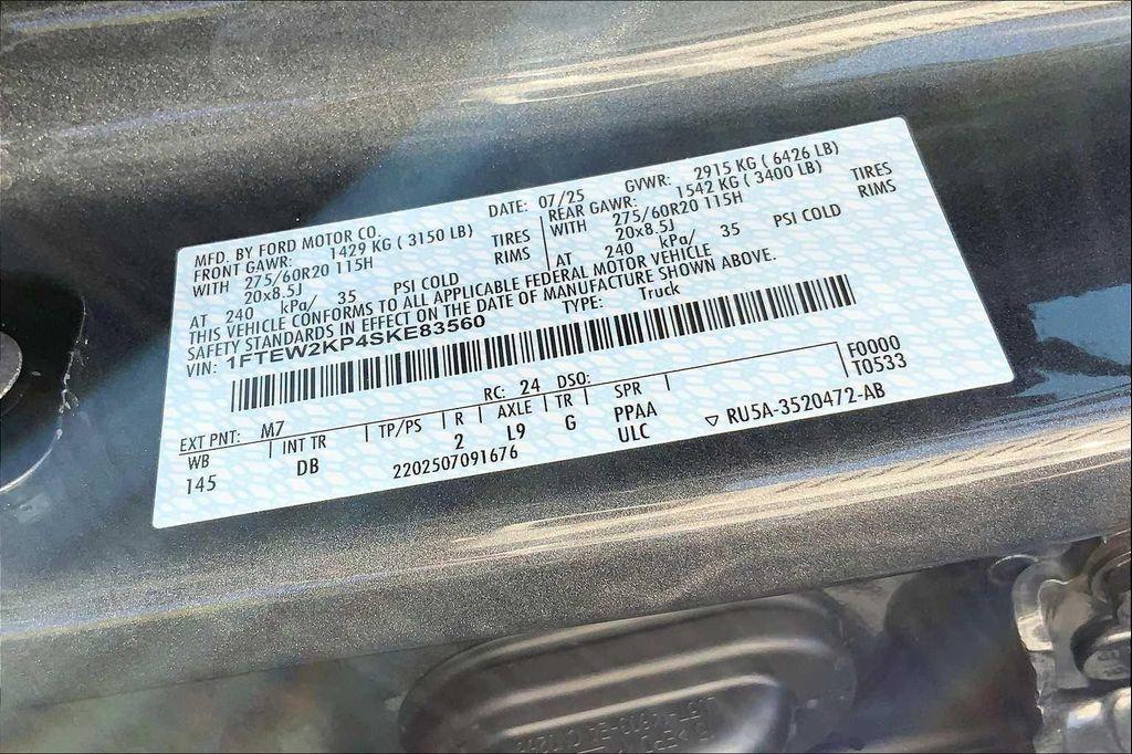 new 2025 Ford F-150 car, priced at $46,203