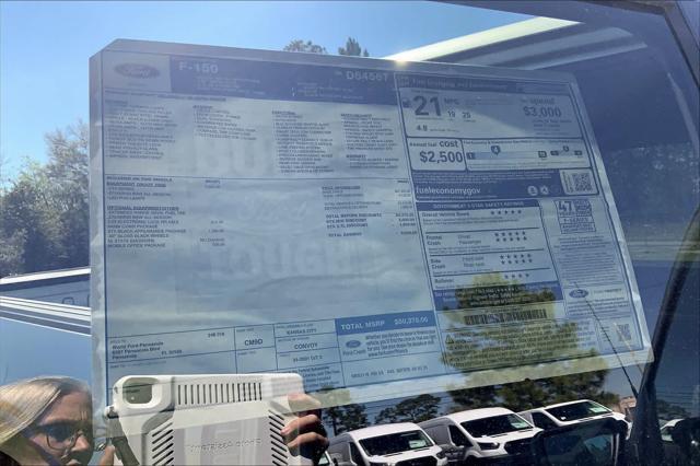 new 2025 Ford F-150 car, priced at $50,370