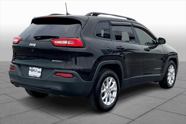 used 2016 Jeep Cherokee car, priced at $8,900