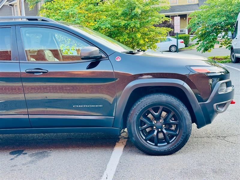 used 2017 Jeep Cherokee car, priced at $14,595