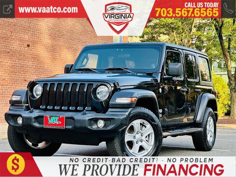 used 2019 Jeep Wrangler Unlimited car, priced at $21,995