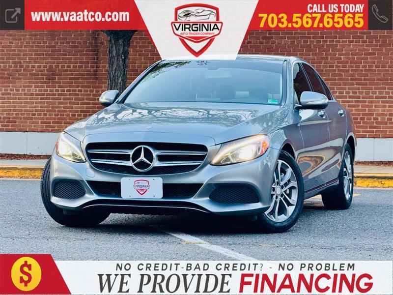 used 2015 Mercedes-Benz C-Class car, priced at $11,995
