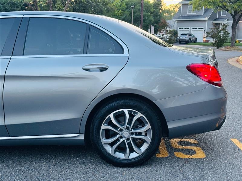 used 2015 Mercedes-Benz C-Class car, priced at $11,995