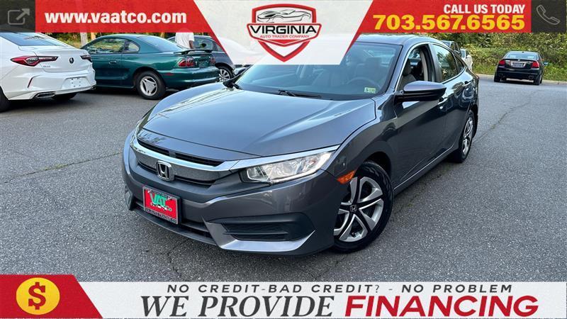 used 2017 Honda Civic car, priced at $15,595