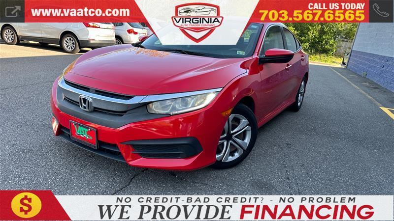 used 2016 Honda Civic car, priced at $11,995