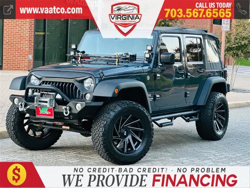 used 2017 Jeep Wrangler Unlimited car, priced at $22,995