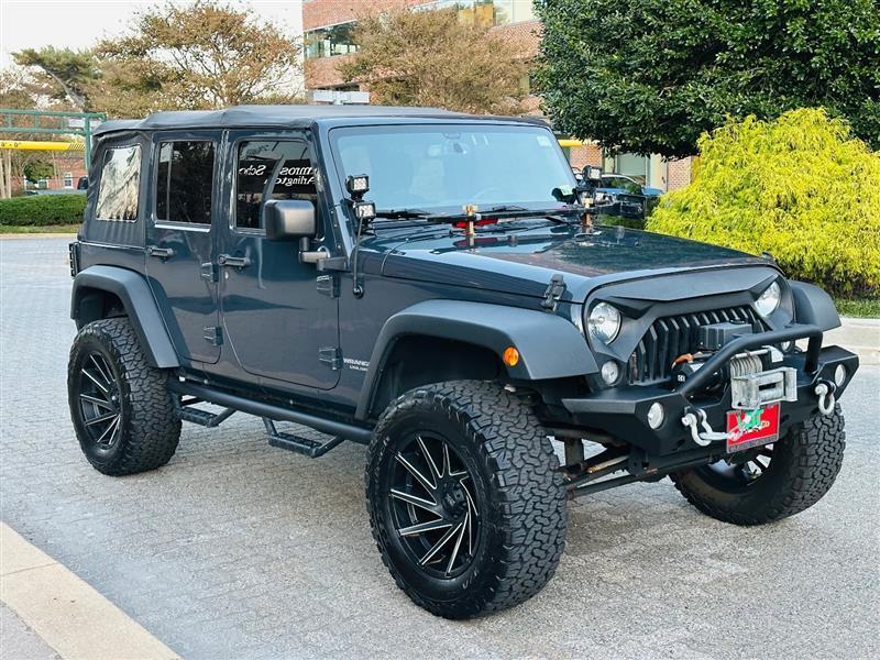 used 2017 Jeep Wrangler Unlimited car, priced at $22,995