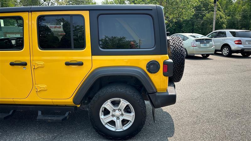 used 2021 Jeep Wrangler Unlimited car, priced at $24,995