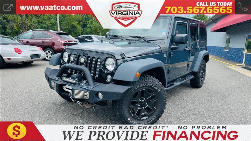 used 2017 Jeep Wrangler Unlimited car, priced at $17,995