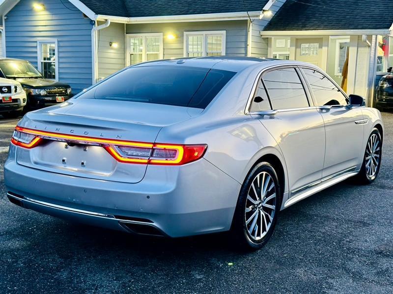 used 2017 Lincoln Continental car, priced at $15,495