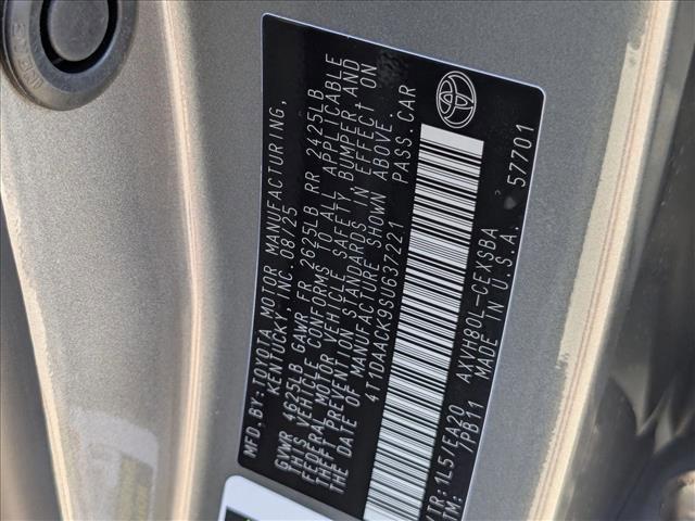 new 2025 Toyota Camry car, priced at $34,867