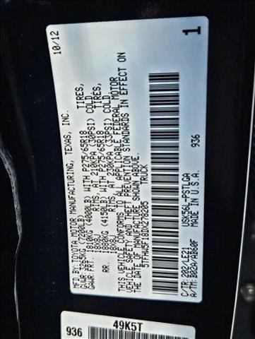 used 2013 Toyota Tundra car, priced at $25,695