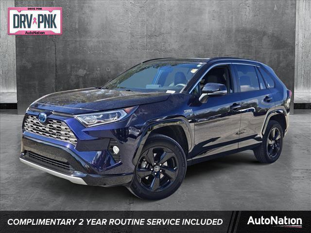 used 2019 Toyota RAV4 Hybrid car, priced at $30,396