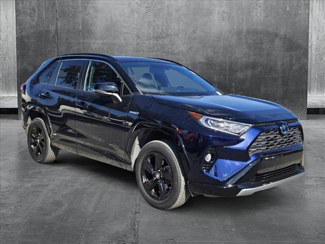 used 2019 Toyota RAV4 Hybrid car, priced at $31,498