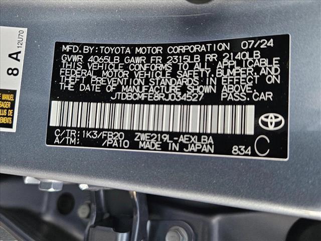 used 2024 Toyota Corolla Hybrid car, priced at $23,995