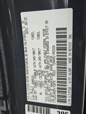 new 2025 Toyota Tacoma car, priced at $41,666